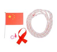 Homoyoyo Corde de Tir la Corde pour Garçon et Filles Artisanale Sifflet et Drapeau Améliore la Coopération Maison et Fête pour Jeux D'équipe Couleur Aléatoire