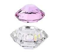 Homoyoyo Coupe à Ongles Verre pour Liquide Acrylique Usage Professionnel ou Personnel