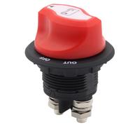 Homoyoyo Coupe-Batterie 150a pour Camping-Car, Bateau et Voiture - Interrupteur Isolateur 32v en Nylon et Fibre de Verre, Accessoire Batterie Marine Fonction Marche/arrêt, Déconnexion