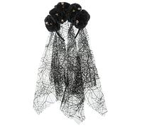 Homoyoyo Couronne De Gothiques Avec Voile Pour Halloween Accessoire De Cosplay Élégant Avec Crânes Et Tête Décorative Pour Fête Et Photos