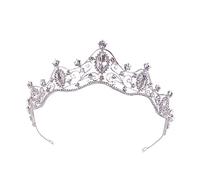 Homoyoyo Couronne de Princesse pour Filles Accessoire Anniversaire Brillant Diadème Élégant pour Photographie et Spectacles