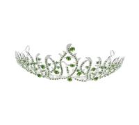 Homoyoyo Couronne de Princesse Rhinestones Diadème Élégant pour Mariage Anniversaire et Fête Accessoire de Cheveux Brillant pour Mariée et