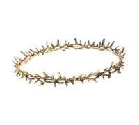 Homoyoyo Couronne D'épines Dorée Pour Adulte Accessoires De Fête Taille Unique Design En Métal Unisexe Ajout De Royauté Pour Costumes Pour Et Événements Serrage-tête Décoratif