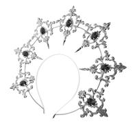 Homoyoyo Couronne Dorée Pour Gâteau Bandeau Déesse Accessoire Cheveux Fête Serre-tête Cosplay Coiffe Lolita
