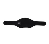 Homoyoyo Coussin Chauffant Électrique pour Cou en Velours Noir, Protection Cervicale Portable Chauffage Rechargeable pour Soulagement la Maison