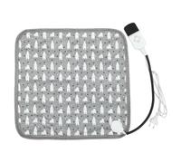 Homoyoyo Coussin Chauffant Étanche pour Animaux de Compagnie Tapis Chauffant Réglable 30-50°C Minuterie 2-12H Adapté Chiens et Chats Taille Compacte Sécurité Électrique Conforme EU