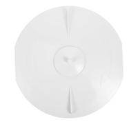 Homoyoyo Couvercle Rond de Panier D'écumoire en Abs, Taille Moyenne, Accessoire pour Skimmer Piscine Enterrée, Remplacement du Couvercle de Filtre, Protection pour Entretien Piscine