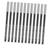 Homoyoyo Crayon Noir Yeux Imperméable 12Pcs, Eyeliner Bois et Plastique Facile à Utiliser pour Maquillage Yeux Longue Tenue, Usage Professionnel et Personnel