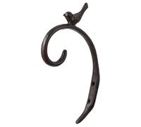 Homoyoyo Crochet Décoratif Mural Fonte Oiseau pour Pots de Fleurs Suspendus Support Jardin Élégant et Robuste pour Suspension de Plantes Lanterne et Carillon Extérieur Intérieur