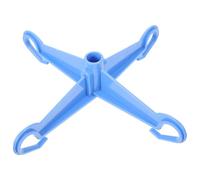 Homoyoyo Crochet Suspendre pour Pièces de Rack ABS Bleu, Accessoire Simple Quatre Crochets, Support à Perfusion Stable pour Utilisation Hospitalière