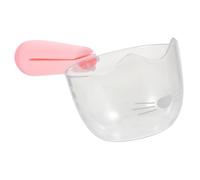Homoyoyo Cuillère Doseuse Numérique 2-en-1 Clip de Fermeture pour Nourriture Humide pour Animaux, Design Multifonction Antidérapant en Plastique Rose 250ml pour Chats et Chiens