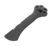 Homoyoyo Cuillère Silicone pour Nourriture de Chat Multi-Usage Ouvre-boîte et Cuillère Pratique pour Pâtée Accessoire pour Alimentation Féline Bleu-Gris