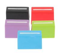 Homoyoyo Curseurs Fader Droits 5 Pièces Multicolores Capuchons Coulissants, Remplacement Facile sans Compétence, Adaptés aux Consoles de Son pour Usage Studio