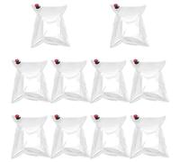 Homoyoyo De Recharge pour À Vin 10 Pièces De De Remplacement pour Poches À Vin Réutilisables Pochettes De Rangement De Remplacement pour Boissons À Main Supports