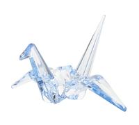 Homoyoyo Décoration de Bureau Acrylique Transparente Modèle Origami Sculpture Animal Créative et Ludique Idée Cadeau Anniversaire Garçon Fille