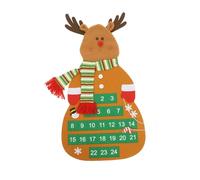 Homoyoyo Décoration De Calendrier Mural Feutre Calendrier De Festif De Noël Suspendu avec Pochettes Numérotées