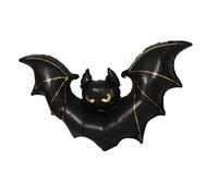 Homoyoyo Décoration de Chauve-Souris Gonflable Jouets gonflables d'halloween d'halloween Noir
