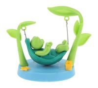 Homoyoyo Décoration Solaire de Tableau de Bord Tortue Dansante à Tête Branlante Figurine Mignonne en Plastique Écologique Accessoire Voiture Amusant et Créatif pour Intérieur Auto