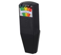 Homoyoyo Détecteur de Champ Magnétique Portable Noir en Plastique, Compteur de Rayonnement Électromagnétique Multifonctionnel Facile à Utiliser pour Maison et Bureau