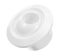 Homoyoyo Diffuseur Air Réglable Sphérique Abs pour Plafond Buse Extraction Rotative Anti-condensation pour Ventilation Centrale Bureaux Salles de Bains