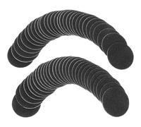Homoyoyo Disques Abrasifs pour Lime Électrique Pieds 60 Pcs, Papier de Verre Jetable Grain 80, Rechange pour Éliminer Callosités, Soin Pédicure Professionnel et Usage Familial