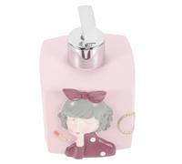 Homoyoyo Distributeur de Lotion Rechargeable 330 Ml en Vinyle Design Simple et Élégant Pompe pour Salle de Bains et Toilettes
