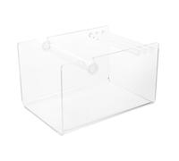 Homoyoyo Distributeur Étiquettes Ajustable Acrylique Transparent Support de Adhésifs Disques pour Bureau Entrepôt et Organisation de Rubans de Conditionnement