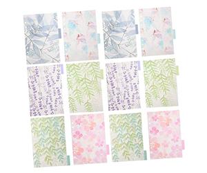 Homoyoyo Diviseurs D'index Pp Transparents 6 Trous A5 A6, Onglets Colorés Pour Organisation Et Classement, Intercalaires Pratiques Pour Classeurs Et Agendas