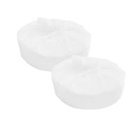 Homoyoyo Doublure Intérieure Lavable pour Pouf 2pcs en Tissu Maille Respirante et Légère, sans Remplissage, Adaptée pour Salon et Extérieur
