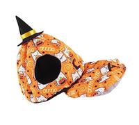 Homoyoyo Douillette Forme De Citrouille pour Rongeurs Lit Confortable pour Hamsters Cochons Rats Et Écureuils Accessoire De Cage Pratique Et pour Hiver