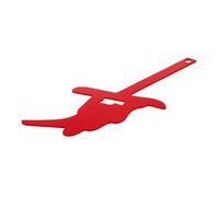 Homoyoyo Drapeau de Boîte Aux Lettres Acrylique Rouge Décoratif avec Chien de Ski Décoration Extérieure Résistante Aux Intempéries pour Jardin Uniques sans Matériel de