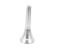 Homoyoyo Embouchure de Cor en Laiton Argenté Lisse, Accessoire Pratique pour Cor Harmonie, Pièce Unique Compatible Orchestre Classique, Surface Polie pour Son Précis et Solide, Usage