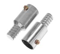 Homoyoyo Embout Fileté Alliage Aluminium pour Manche de Balai Accessoire de Remplacement Robuste et pour Tige Métallique