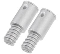 Homoyoyo Embout Fileté de Rechange en Métal 21,8 Mm pour Manche Télescopique, Adaptateur Robuste pour Balais et Serpillières, Outil de Nettoyage Ménager Compatible Sols, Murs et Plafonds