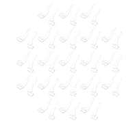 Homoyoyo Embouts D'oreilles en Silicone Transparents Antidérapants pour Lunettes, Maintien Sécurisé Grand Modèle, Lot de 50 Paires, Compatibles Lunettes de Sport Sécurité, pour Activités