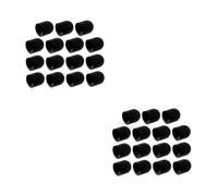 Homoyoyo Embouts Stylet Tactile 6mm en Caoutchouc - 30 Pièces De Remplacement pour Stylos à Écran Tactile - Capuchons en Silicone pour Écriture Précise Et Confortable