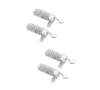 Homoyoyo Ensemble De 2 Bagues à Ongles Réglables En Strass - Élégantes Et à La Mode - Décoration Chic Pour Ongles Bijoux Étincelants Pour Sublimer Vos Manucures