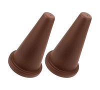 Homoyoyo Ensemble de 2 Cônes de Ponte en Argile Violette pour Aquarium - Seau de Reproduction pour Poissons Abri pour Crevettes Compatible Discus et Scalaires Décoration Naturelle