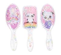 Homoyoyo Ensemble de 3 Peignes à Motif Panda Mignon pour Garçon et Filles, Légers et Portables, Adaptés Cheveux Secs ou Mouillés, Coiffure Quotidienne Couleur Aléatoire
