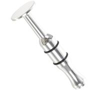 Homoyoyo Entraîneur D'embouchure Trompette en Laiton Argenté, Outil D'entraînement Lèvres pour Trompettistes Débutants, Accessoire Léger et Portable, Fournitures pour Trompette, Présent