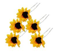 Homoyoyo Épingles à Cheveux à Fleurs Marguerite Lot De 10 Petite Taille Décoration Bohème Femmes Mariage
