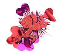 Homoyoyo Épingles Cheveux Mariage Brillantes Sequins Cœur Accessoires Délicats pour Femmes Filles et Garçon Fille Pinces Alligator pour Anniversaire Mariage et Noël