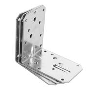 Homoyoyo Équerres d'angle Robustes en Connecteurs d'angle Galvanisés pour Meubles Supports d'Étagères Multi-Usage 3 Pièces pour Armoires et Étagères