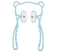 Homoyoyo Ergonomic Neck Massage Roller For Neck Fatigue Relief Lightweight Portable Cervical Massage Tool With Rollers Magnetic Bear Design