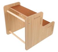 Homoyoyo Escalier pour Chien Compact 30 CM Antidérapant Rampe d'Accès pour Canapé et Lit Marchepied pour Animaux Âgés Petits Chiens et Chats Utilisation Toute L'Année Nettoyage Facile