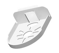 Homoyoyo Étagère Murale Flottante sans Perçage pour Caméra de Sécurité et Haut-Parleur Support Mural Blanc Résistant à Humidité pour Salle de Bain et Chambre Rangement Discret avec Cache