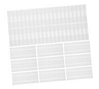 Homoyoyo Étiquettes De Prix Autocollantes Pour Bijoux 60x12mm Adhésives Papier Blanc Rectangle 2000 Pièces Usage Bijouterie Organisation Marquage