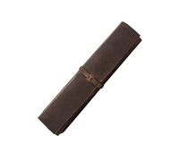 Homoyoyo Étui à Crayons à Rouler Pochette de Rangement et Pratique avec Capacité pour Stylos Crayons de Couleur et Billets Protection la Poussière Design Enroulable avec Fixation Sécurisée