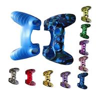 Homoyoyo Étui de Protection en Silicone Camouflage Bleu pour Manette Accessoires de Jeu Confortable et Lavable Protection Complète les Rayures pour Gamers Compatible Console Design Élégant