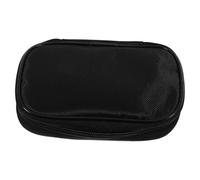 Homoyoyo Étui de Transport Rigide pour Appareil de Mesure de Glycémie Pochette Noire Compacte et Légère Organisateur de Cas pour Glucomètre et Accessoires Protection Pratique pour
